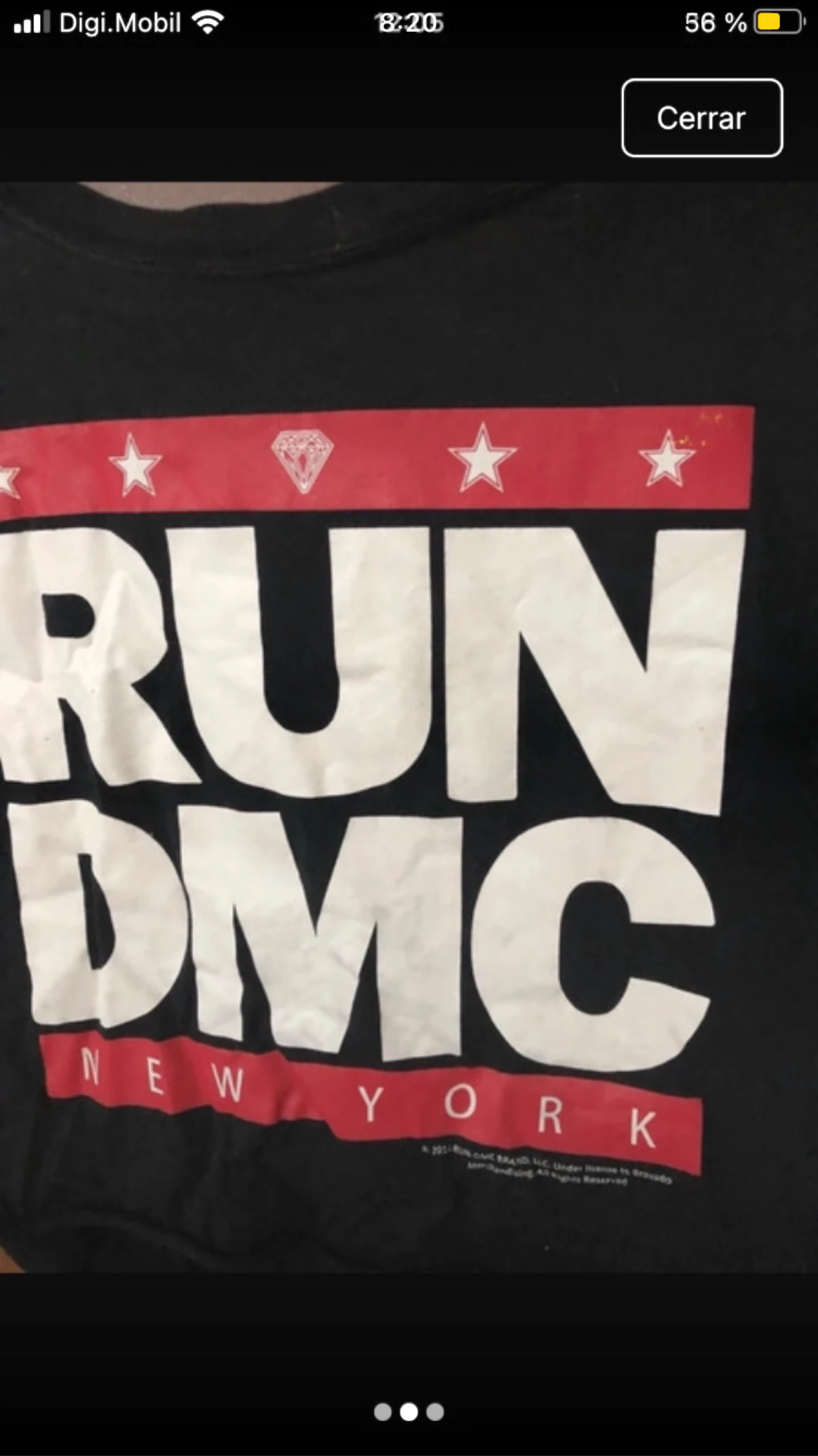 Run dmc t-shirt court – photo 2